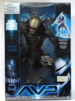 Alien Vs. Predator Series 1: Scar Predator (12") 1 Alien Vs. Predator Series 1: Scar Predator (12")