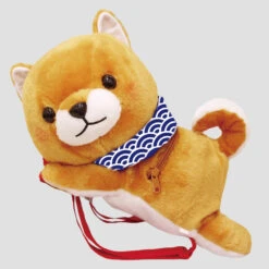 Amuse Plushie: Mameshiba Sankyoudai Mametaro Plush Backpack