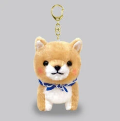 Amuse Plushie: Mameshiba Sankyoudai Mametaro Plush Keychain