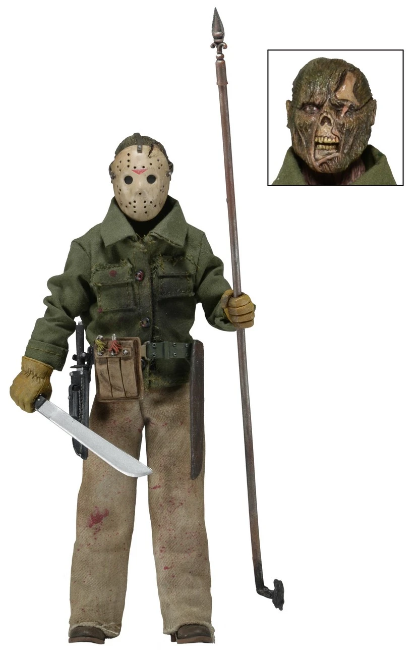 Friday The 13th Retro 8" Clothed Figure: Jason Voorhees Part 6 1 Friday The 13th Retro 8" Clothed Figure: Jason Voorhees Part 6