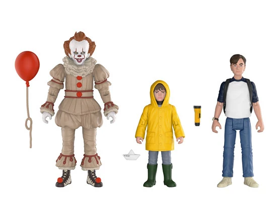 IT 3-Pack: Pennywise, Bill & Georgie 1 IT 3-Pack: Pennywise, Bill & Georgie