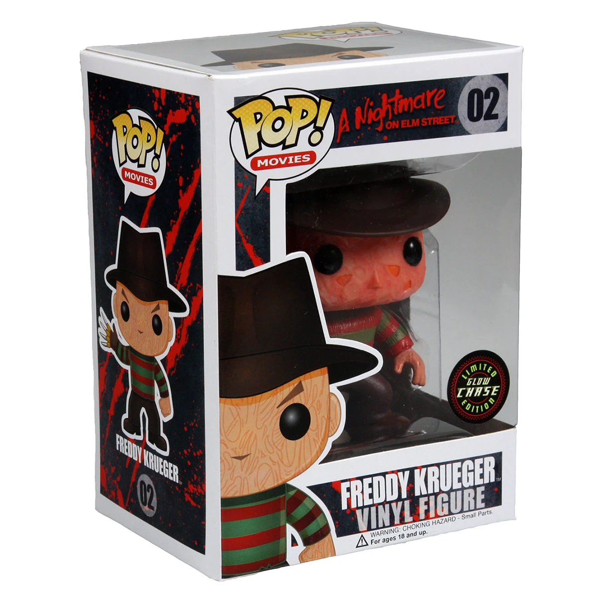 Pop! Movies A Nightmare On Elm Street Vinyl Figure Freddy Krueger (Glows In The Dark) #02 Chase 1 Pop! Movies A Nightmare On Elm Street Vinyl Figure Freddy Krueger (Glows In The Dark) #02 Chase