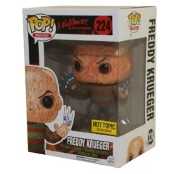 Pop! Movies A Nightmare On Elm Street Vinyl Figure Freddy Krueger With Syringe Fingers #224 Hot Topic Exclusive