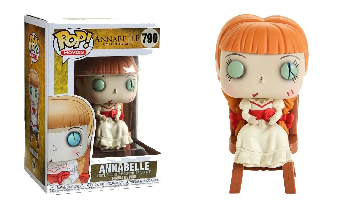 Pop! Movies Annabelle Comes Home Vinyl Figure Annabelle (in Chair) #790 1 Pop! Movies Annabelle Comes Home Vinyl Figure Annabelle (in Chair) #790
