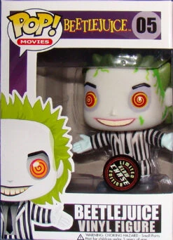 Pop! Movies Beetlejuice Vinyl Figure Beetlejuice #05 (Limited Edition) [Glow Chase]