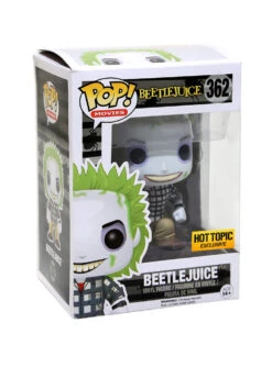 Pop! Movies Beetlejuice Vinyl Figure Beetlejuice (Adam's Clothes) #362 Hot Topic Exclusive