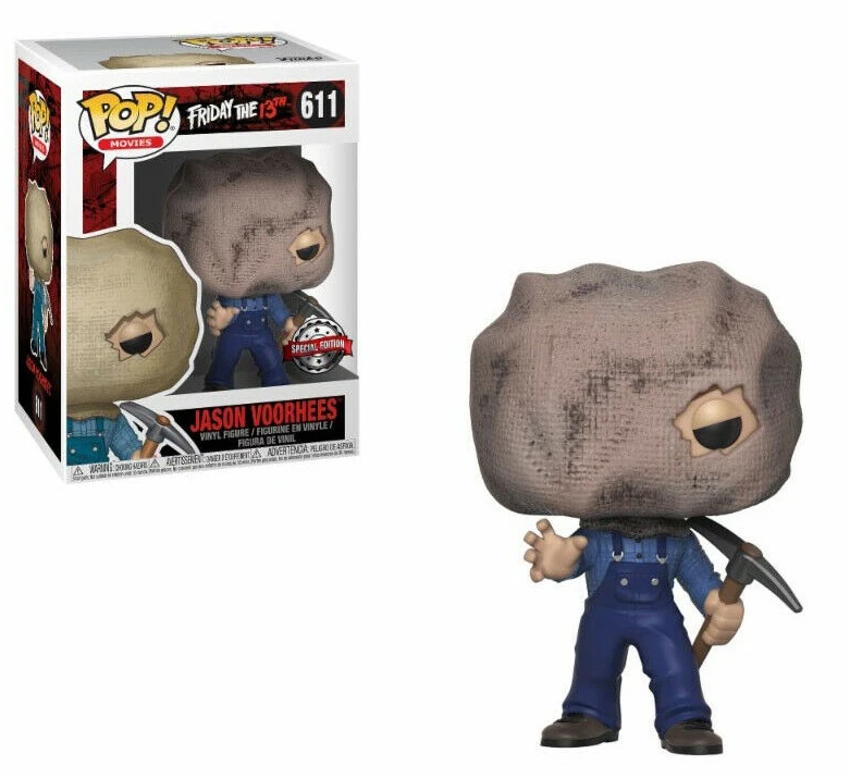 Pop! Movies Friday The 13th Vinyl Figure Jason Voorhees (Bag Mask) #611 Special Edition 1 Pop! Movies Friday The 13th Vinyl Figure Jason Voorhees (Bag Mask) #611 Special Edition