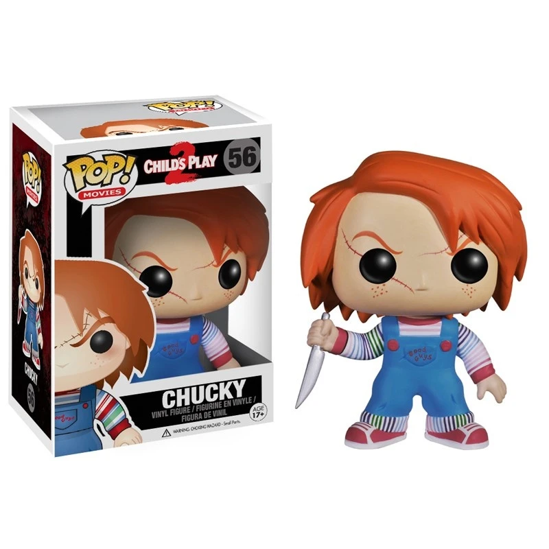 Pop! Movies Horror Child's Play 2 Vinyl Figure Chucky #56 1 Pop! Movies Horror Child's Play 2 Vinyl Figure Chucky #56
