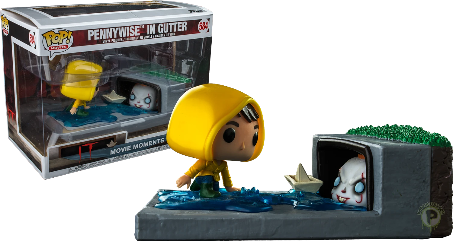 Pop! Movies IT (2017) Movie Moments Pennywise In Gutter #584 Hot Topic Exclusive 1 Pop! Movies IT (2017) Movie Moments Pennywise In Gutter #584 Hot Topic Exclusive