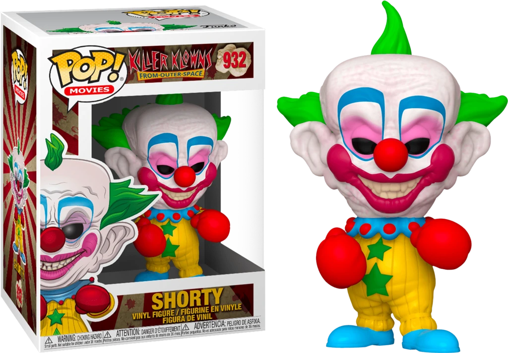 Pop! Movies Killer Klowns From Outer Space Vinyl Figure Shorty #932 1 Pop! Movies Killer Klowns From Outer Space Vinyl Figure Shorty #932