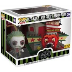 Pop! Town Beetlejuice Vinyl Figure Beetlejuice With Dante's Inferno Room #06 Hot Topic Exclusive (Substandard)
