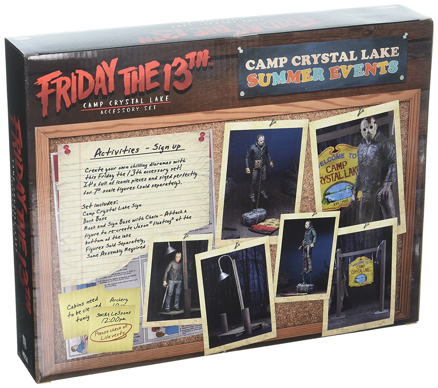 Friday The 13th - Camp Crystal Lake Accessory Set 3 Friday The 13th - Camp Crystal Lake Accessory Set - Image 3