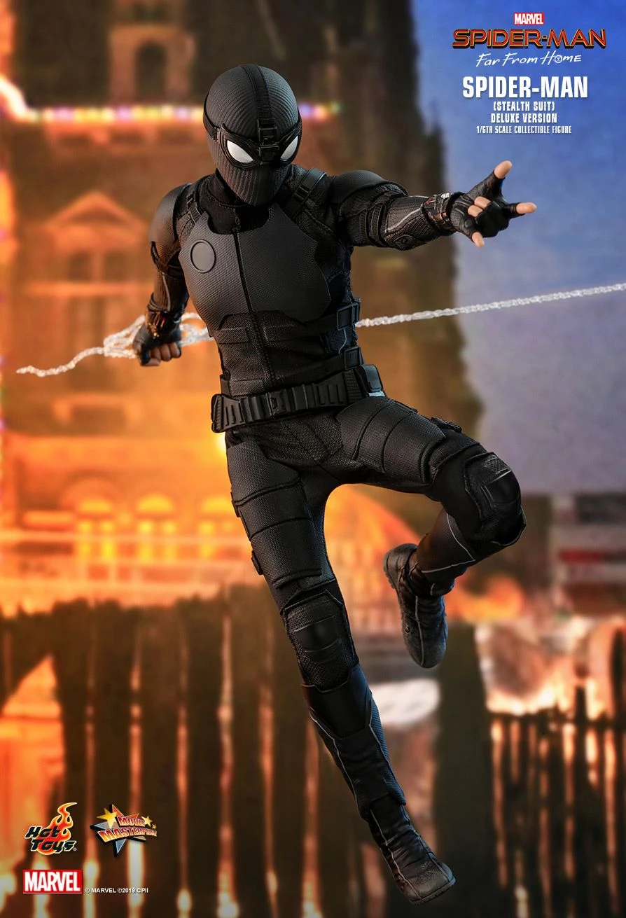 Spider-Man (Stealth-Suit) "Deluxe Version" With Diorama (MMS541) 10 Spider-Man (Stealth-Suit) "Deluxe Version" With Diorama (MMS541) - Image 10