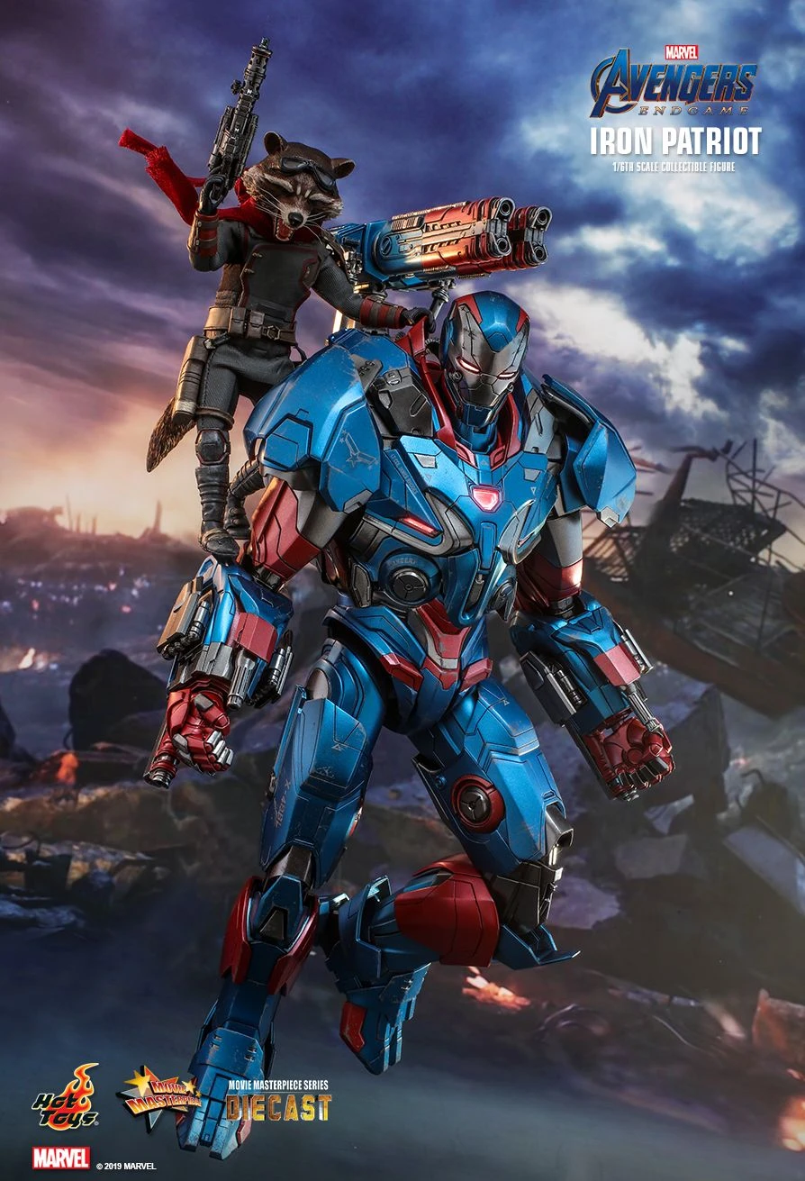 Iron Patriot Diecast (MMS547-D34) 2 Iron Patriot Diecast (MMS547-D34) - Image 2