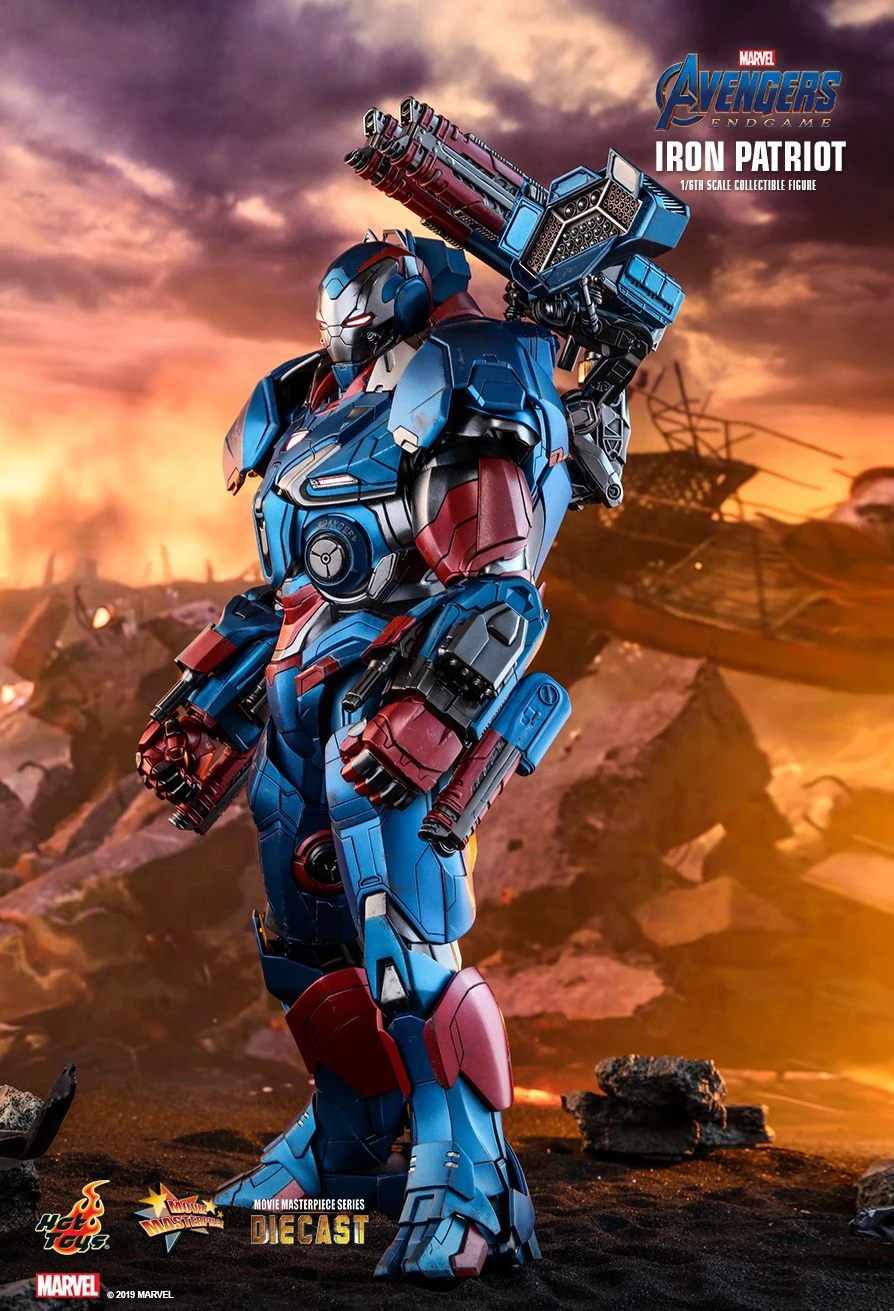 Iron Patriot Diecast (MMS547-D34) 5 Iron Patriot Diecast (MMS547-D34) - Image 5