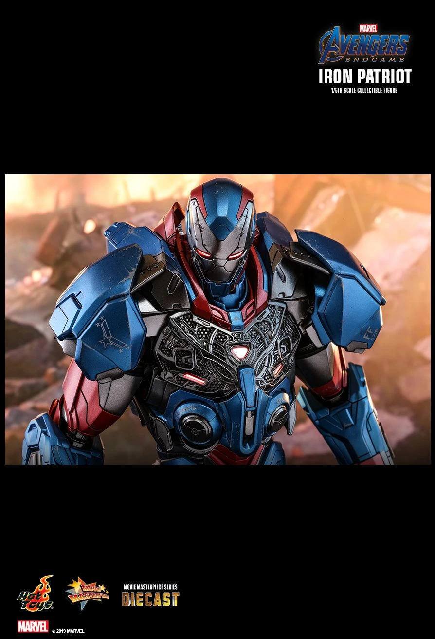 Iron Patriot Diecast (MMS547-D34) 11 Iron Patriot Diecast (MMS547-D34) - Image 11