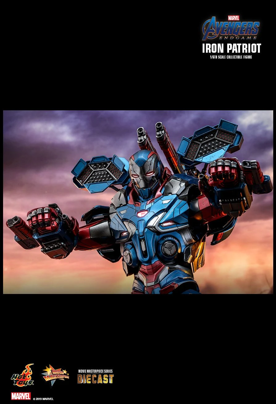 Iron Patriot Diecast (MMS547-D34) 13 Iron Patriot Diecast (MMS547-D34) - Image 13