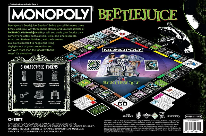 Monopoly: Beetlejuice 4 Monopoly: Beetlejuice - Image 4