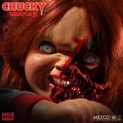 Designer Series - Talking Pizza Face Chucky -ToyJoyland product image 309