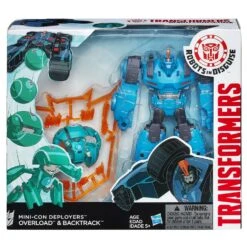 Transformers Robots In Disguise Mini-Con Deployers Overload & Backtrack -ToyJoyland product image 3372