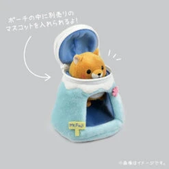 Amuse Plushie: Amuchaland Poach Higemanju Clear Pouch Plush -ToyJoyland product image 3483