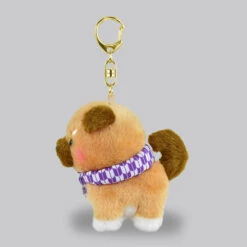 Amuse Plushie: Marutama Mameshiba Sankyoudai Mamesaburo Plush Keychain -ToyJoyland product image 3501