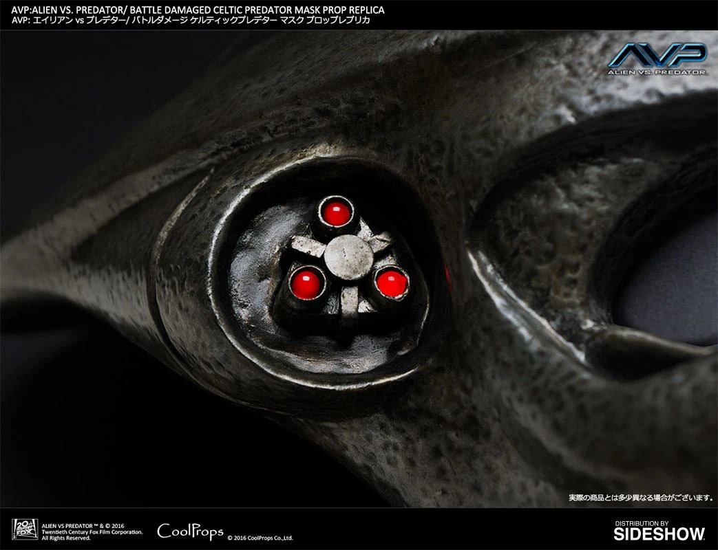 Battle Damaged Celtic Predator Mask 6 Battle Damaged Celtic Predator Mask - Image 6