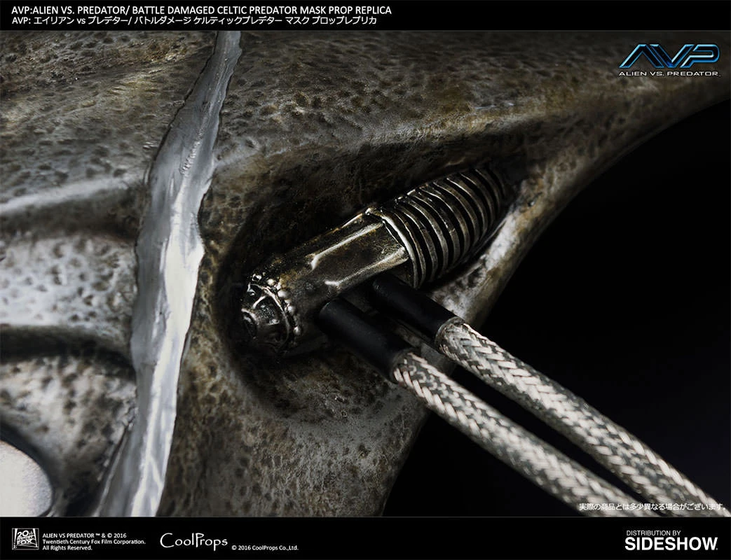 Battle Damaged Celtic Predator Mask 7 Battle Damaged Celtic Predator Mask - Image 7