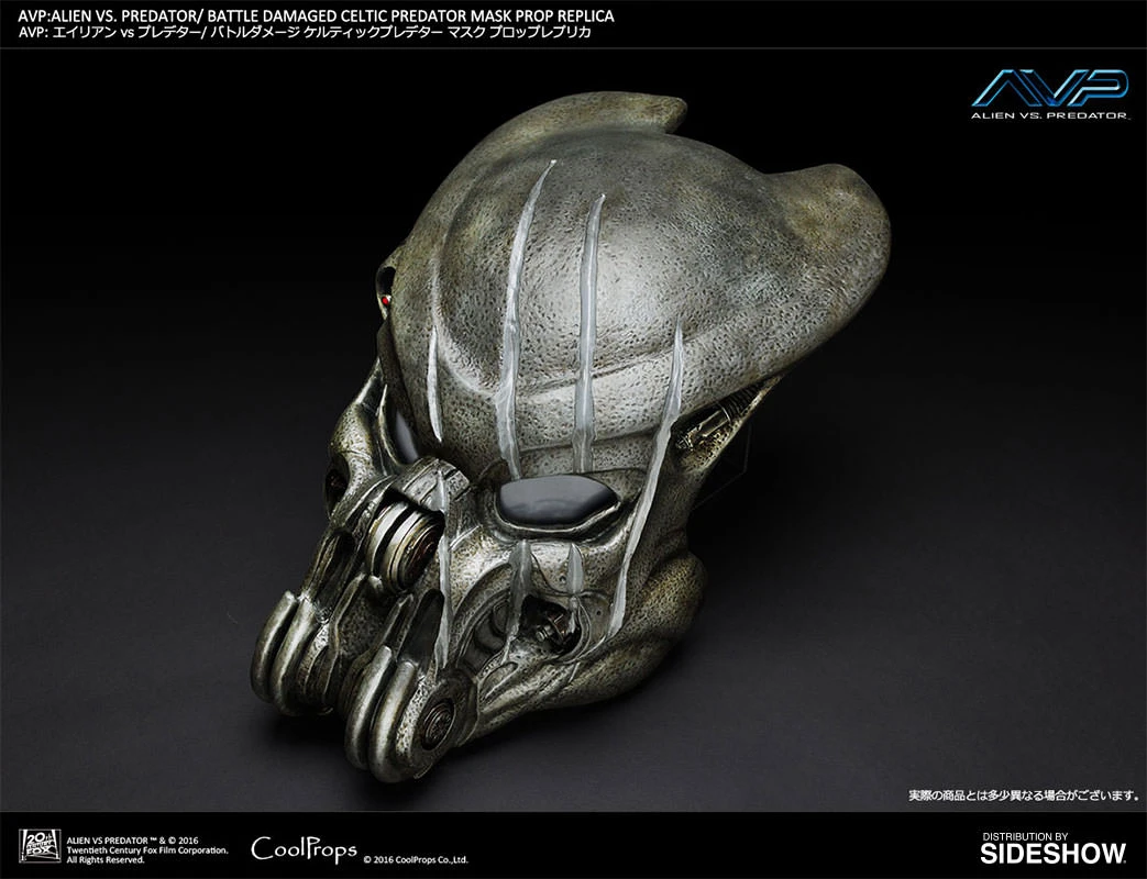 Battle Damaged Celtic Predator Mask 9 Battle Damaged Celtic Predator Mask - Image 9
