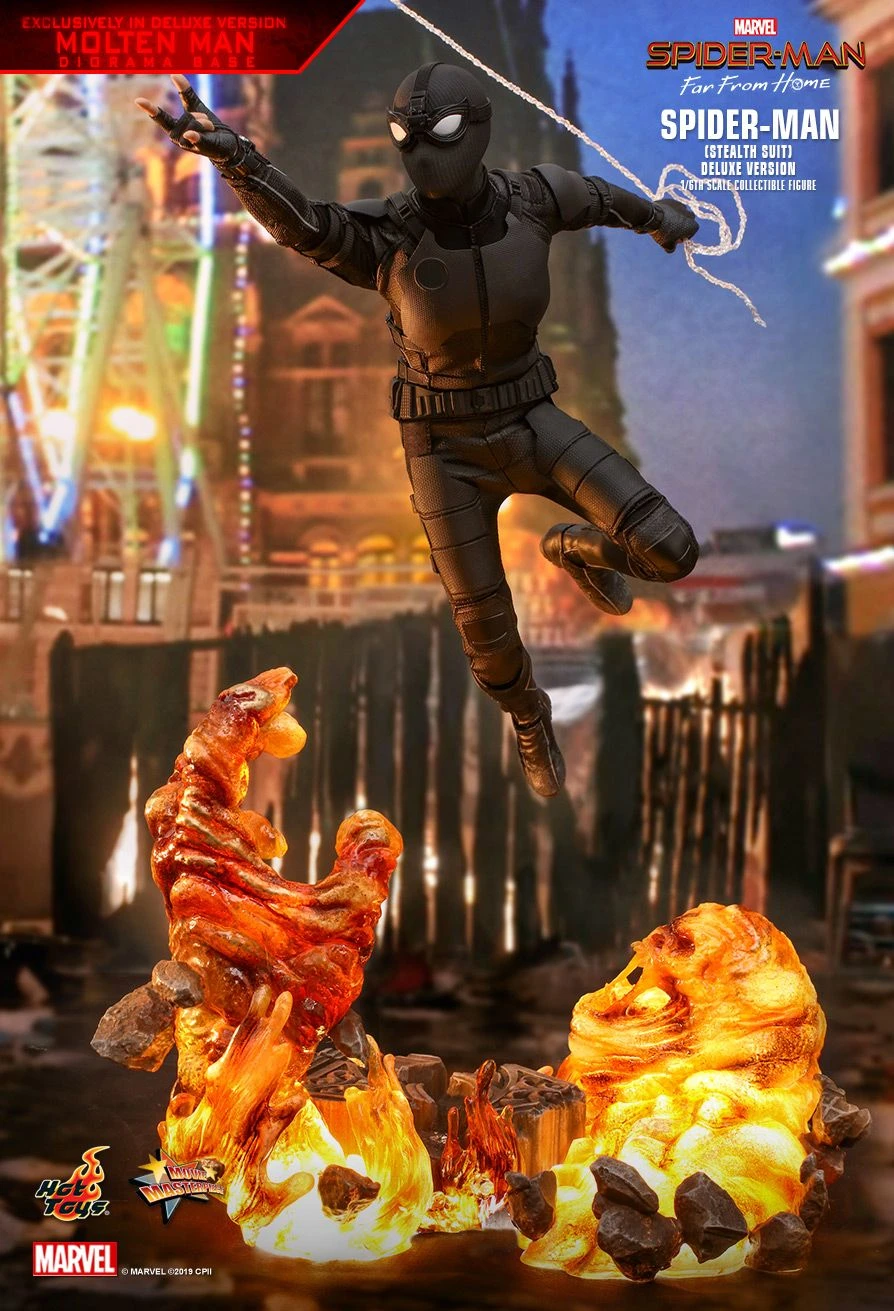 Spider-Man (Stealth-Suit) "Deluxe Version" With Diorama (MMS541) 1 Spider-Man (Stealth-Suit) "Deluxe Version" With Diorama (MMS541)