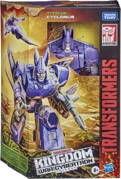 Transformers Generations Kingdom War For Cybertron Voyager Class Cyclonus