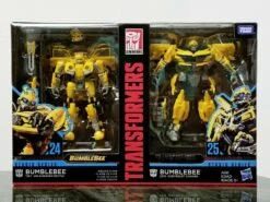 Transformers Generations Studio Series Deluxe Action Figure 2-Pack Bumblebee #24 (1967 VW Beetle) & #25 (2016 Camaro)