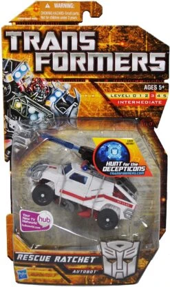 Transformers Hunt For The Decepticons Series Deluxe Class Rescue Ratchet