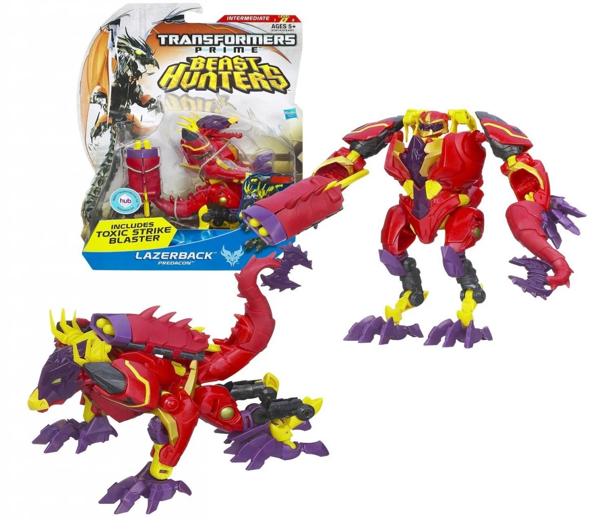 Transformers Prime Beast Hunters Deluxe Class: Lazerback (Canadian Packaging) 1 Transformers Prime Beast Hunters Deluxe Class: Lazerback (Canadian Packaging)