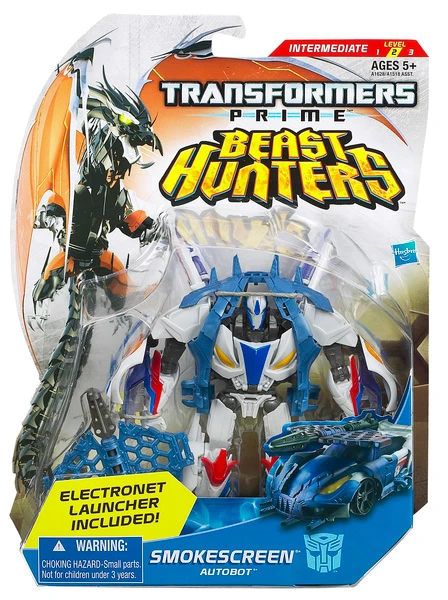 Transformers Prime Beast Hunters Deluxe Class: Smokescreen 1 Transformers Prime Beast Hunters Deluxe Class: Smokescreen
