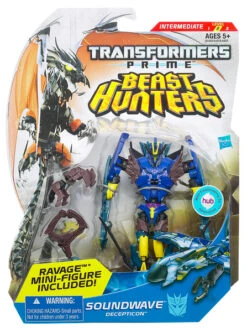 Transformers Prime Beast Hunters Deluxe Class: Soundwave