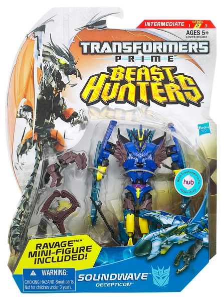 Transformers Prime Beast Hunters Deluxe Class: Soundwave 1 Transformers Prime Beast Hunters Deluxe Class: Soundwave
