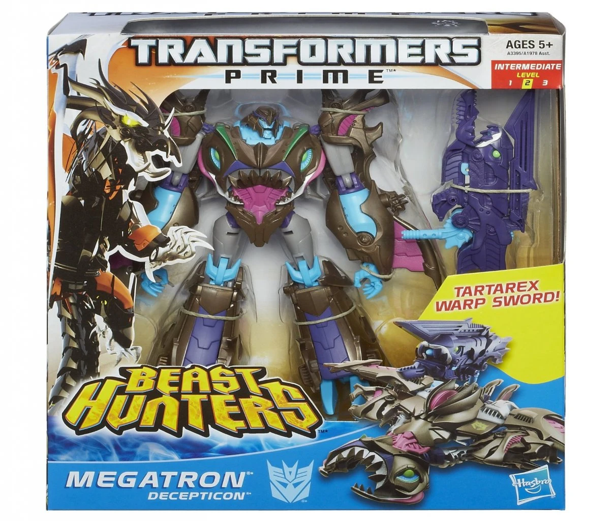 Transformers Prime Beast Hunters Voyager Class: Megatron 1 Transformers Prime Beast Hunters Voyager Class: Megatron