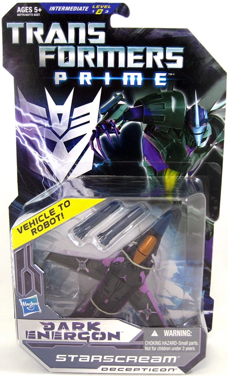 Transformers Prime Dark Energon Deluxe Class: Starscream 1 Transformers Prime Dark Energon Deluxe Class: Starscream