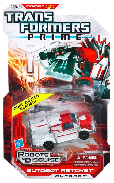 Transformers Prime Deluxe Class: Ratchet 1 Transformers Prime Deluxe Class: Ratchet