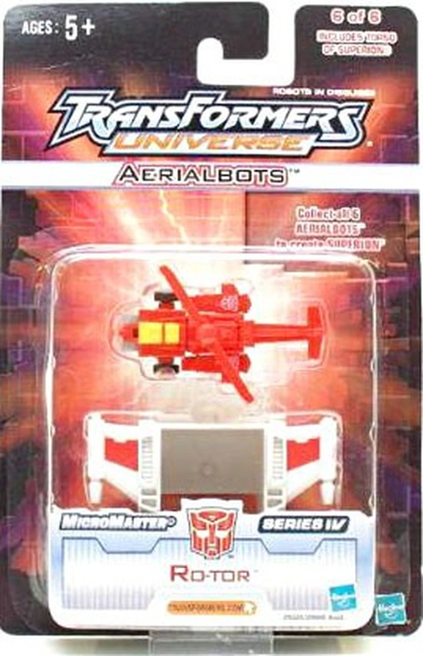 Transformers Universe - Micromaster Series 4 - Aerialbolts Ro-Tor 1 Transformers Universe - Micromaster Series 4 - Aerialbolts Ro-Tor