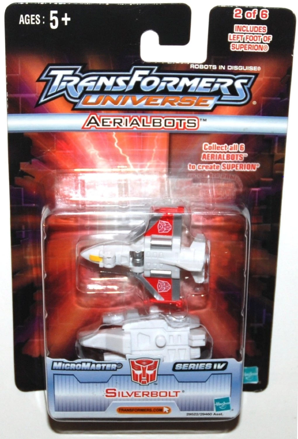 Transformers Universe - Micromaster Series 4 - Aerialbolts Silverbolt 1 Transformers Universe - Micromaster Series 4 - Aerialbolts Silverbolt